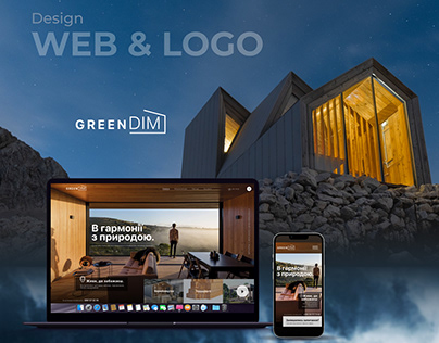 WEB design and logo design for module houses