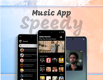 Project thumbnail - Speedy,Music Mobile Application