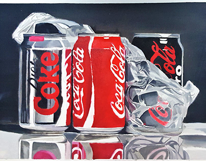 Hyper Realism: Coca Cola