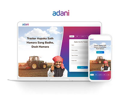 Adani Tractor Loan - Registration UX