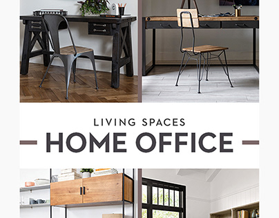 Marketing Collateral - Pinterest Pins - Home Office