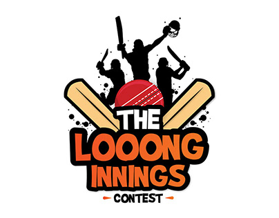 The Looong Innings - Logo Iteration