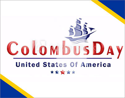 Happy Columbus Day Animation.