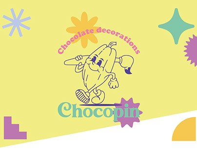 Chocopin chocolate decorations