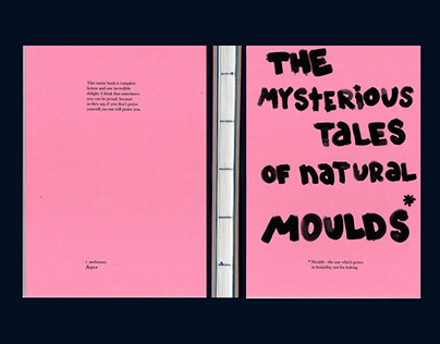 Fiction book: "The Mysterious Tales of Natural moulds"