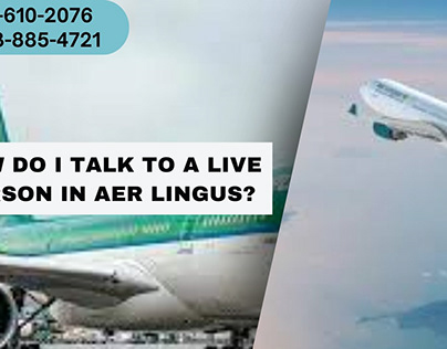 How do I talk to a live person in Aer Lingus