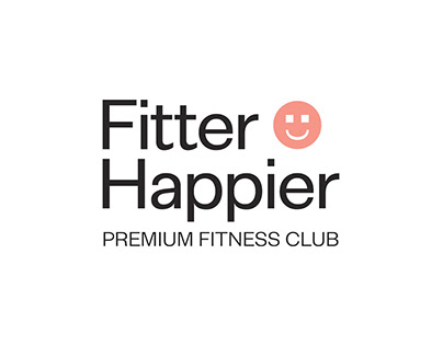 Fitter Happier • gym / brand identity