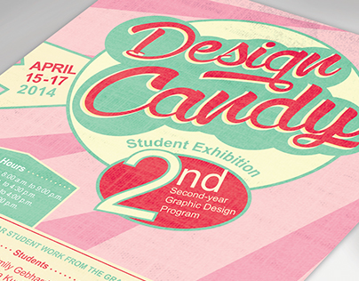Design Candy Exhibit Poster