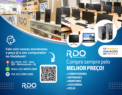 Folder de 1 dobra - RDO Informática