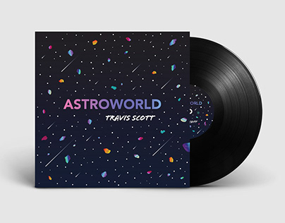 Astroworld By Travis Scott Album Covers