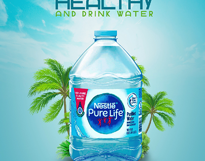 Social media design for Nestle water 🌊