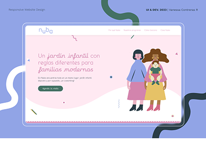 Website UI Design | Nuba