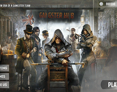Gangster game ui concept