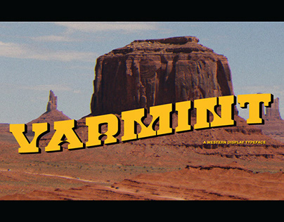 Varmint: A Modular Typeface