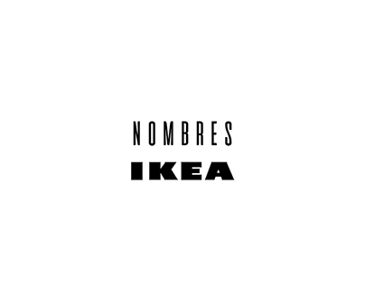 Ikea - Nombres