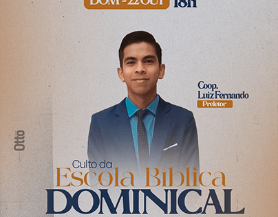 FLYER FEED - ESCOLA BÍBLICA DOMINICAL