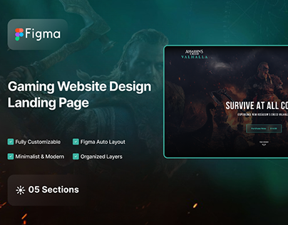 GameFi Website Design