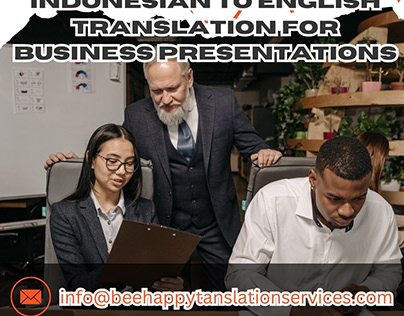 Indonesian To English Translation For Business Present