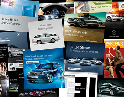 Mercedes-Benz Online Campaigns and Styleguide