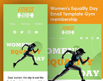 Gym membership Womens Equality Day