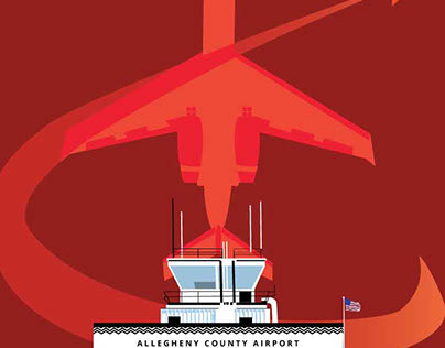Illustration - Allegheny Airport - Corprate Air