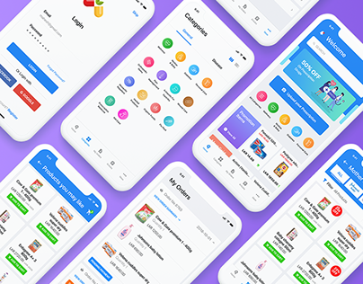 Pharmacy App Concept - Mobile Application