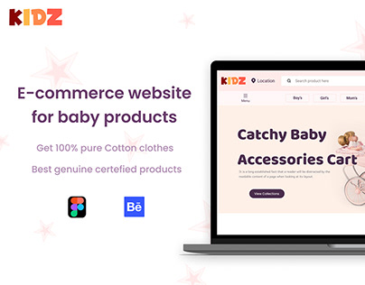 Ecommerce website(babies)
