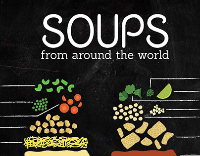 Soup Poser Illustration