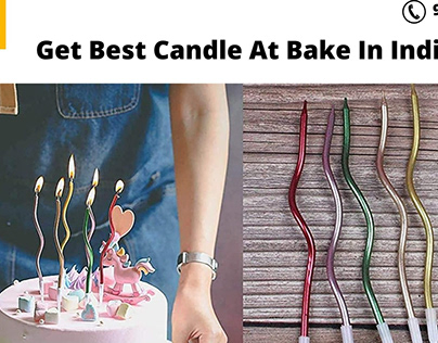 Get Best Candle At Bake In India