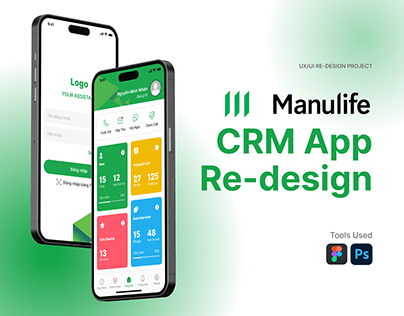 Manulife CRM App Re-design