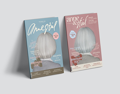 Anne&Stiil magazine design concepts