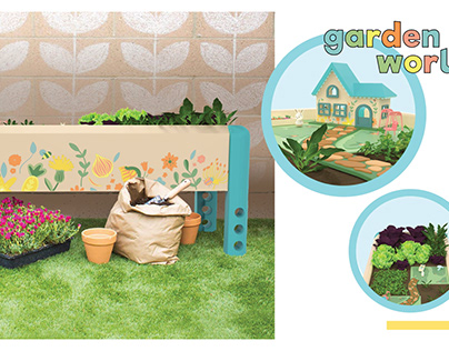 Garden world - Gardening play concept