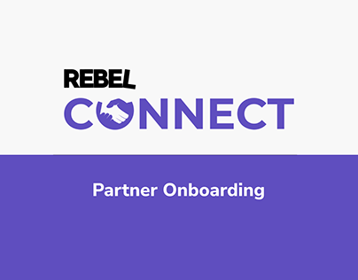 Rebel Connect: Partner Onboarding