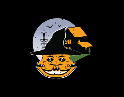 Halloween Themed Tshirt Design