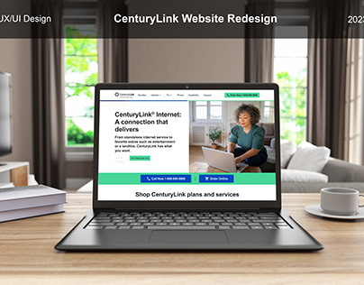 CenturyLink website redesign