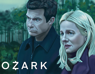Illustration for the TV series OZARK.