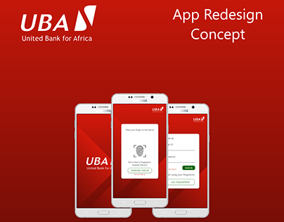 United Bank for Africa Mobile App Redesign