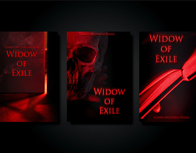 Widow of Exile Book Cover Designs