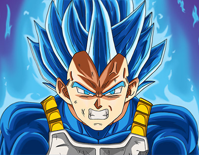 Vegeta SSJ Blue Evolution - "Dragon Ball Super"