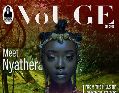 Vouge Magazine Cover Design.