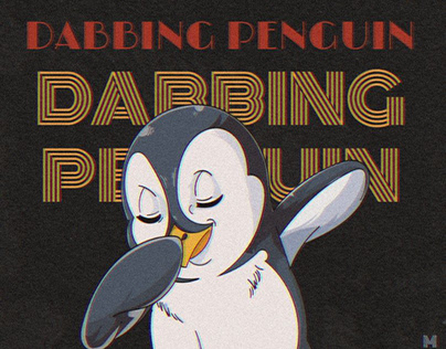 Dabbing Penguin