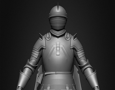 Male Armor Suit Kitbash Vol 05