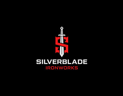 Silverblade Ironworks | Sword Logo