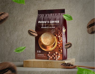 Rukku's Coffee Packaging and Logo Design