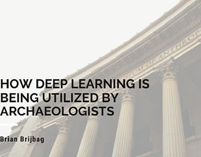 Deep Learning Archaeology Blog Header