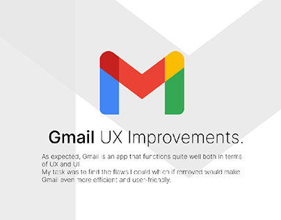 Gmail UX Case study