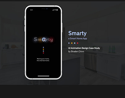 Smarty Smart Home App (UI Animation Design Case Study)