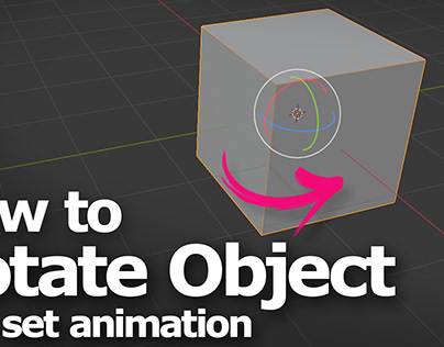 blender how to rotate object