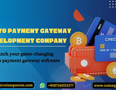 Crypto Payment Gateway Development |COISNQUEENS