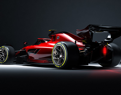 New interpretation of the F1 car of the 2022 season